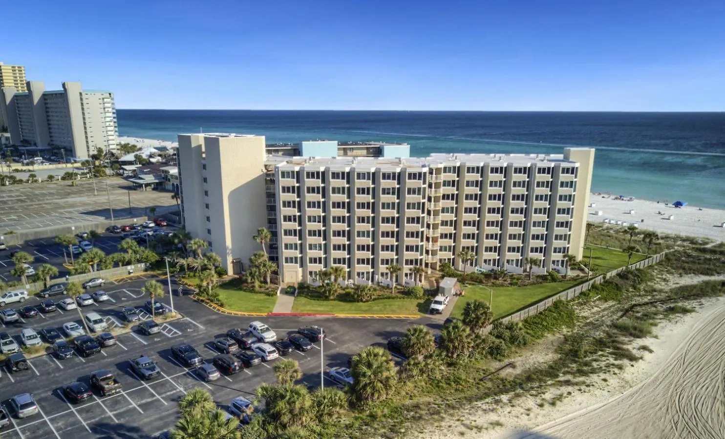 Vakantiehuis Seas The Day - Top Of The Gulf 320 - Beach Front Resort - Free Beach Chair Service Panama City Beach