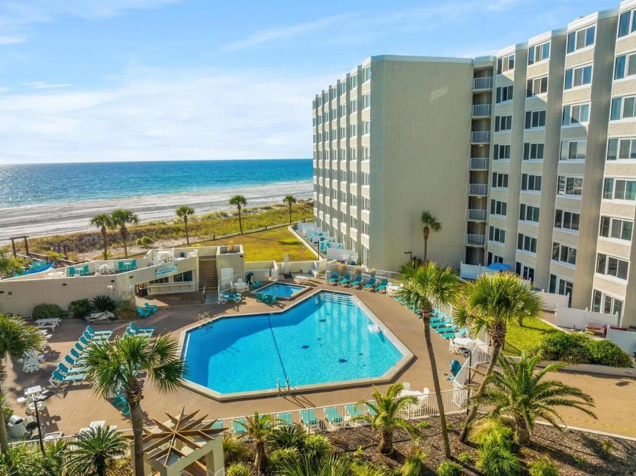 Seas The Day - Top Of The Gulf 320 - Beach Front Resort - Free Beach Chair Service Panama City Beach